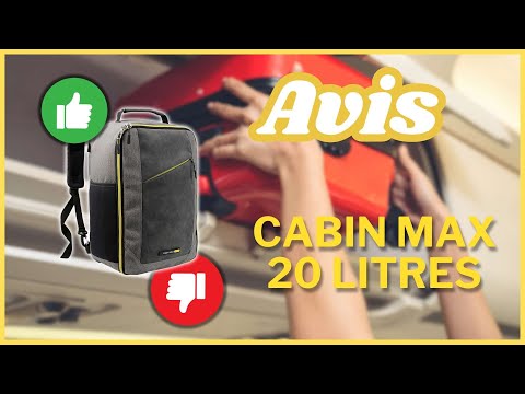 Test Cabin Max Manhattan : le sac cabine 40x20x25 idéal ?