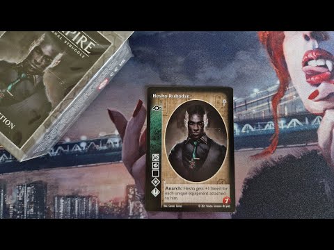 Unboxing The Ministry preconstructed starter deck | Vampire: the Eternal Struggle | vtes | Setites
