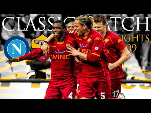 Napoli 0-3 Roma | CLASSIC MATCH HIGHLIGHTS 2008-09