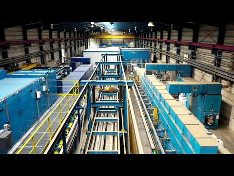 Sandwichpaneelproduktion in Brehna