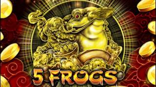 5 Frogs Slot Machine LiVE PLAY