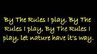 Adam Lambert By The Rules Lyrics