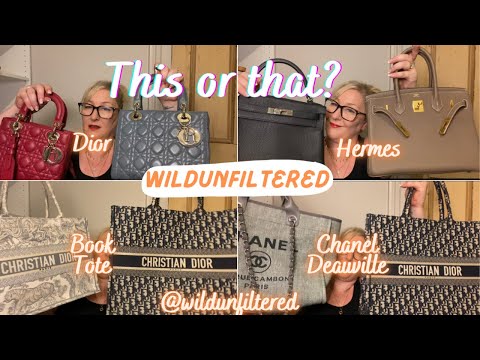 This or That? Wanna play? Dior,  Birkin vs Kelly, Chanel Deauville vs Book Tote,  PHW vs GHW + more