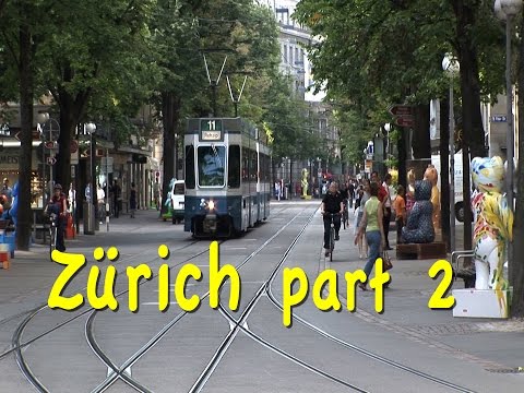 Zurique, Thụy Sĩ phần 2: Bahnhofstrasse, xe điện, bảo tàng, Zug