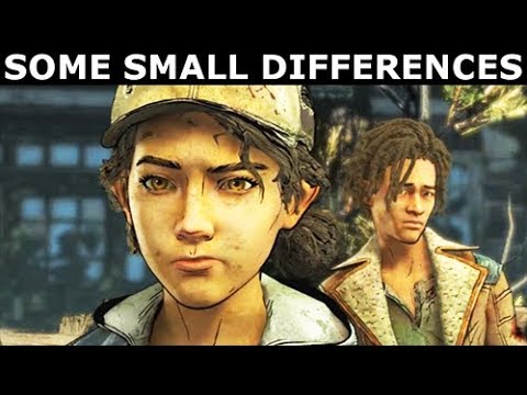 Louis Is... - Small Dialogue Difference With Violet - The Walking Dead Final Season 4 Episode 2