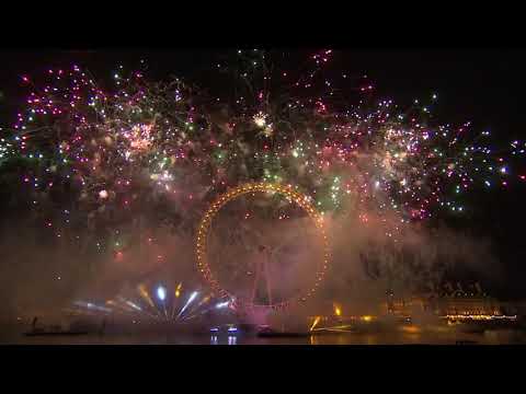 London New Year's Fireworks 2016