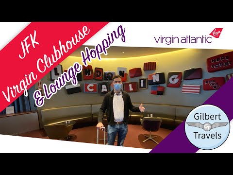 Virgin Atlantic Clubhouse JFK visita gratuitamente e Lounge Hopping Terminal 4