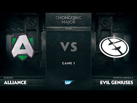 [EN] Alliance vs Evil Geniuses, Game 1, The Chongqing Major Group D