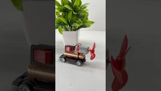 Mini unique truck made with hot wheels and AA batteries #automobile #schoolproject #diy