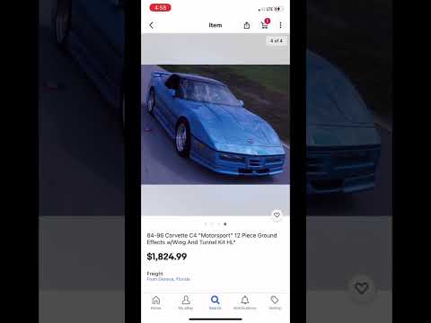 Modding your C4 Corvette using eBay!​