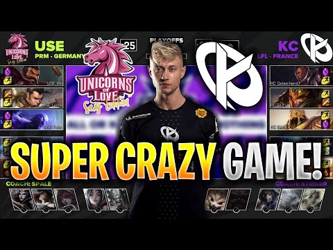 THE BEST GAME EVER! - USE vs KC GAME 1 EUROPEAN MASTER QUARTERFINALS