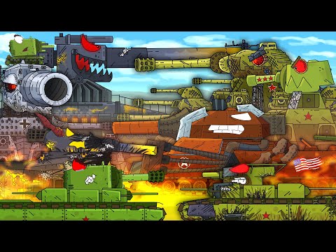 ALL EPISODES of STELL MONSTERS – Season 6 – Cartoons about tanks