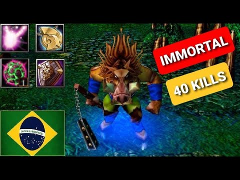 DOTA BRISTLEBACK 40 KILLS IMMORTAL? WanWar BRASIL RGC