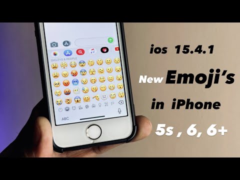 How to get ios 15.4.1 Emoji’s in iPhone 🔥 || How to get ios 15.4.1 Emojis in ios 12.5.5