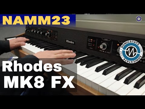 NAMM 2023  Rhodes MK8 Now With FX Board