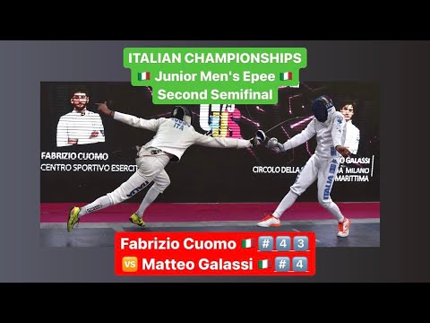 Italian Championships 2022 JME - L4 - Fabrizio Cuomo v Matteo Galassi