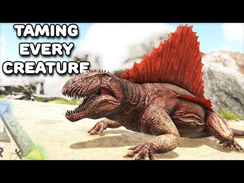 TAMING EVERY CREATURE IN ARK | DIMETRODON | ARK SURVIVAL EVOLVED EP25