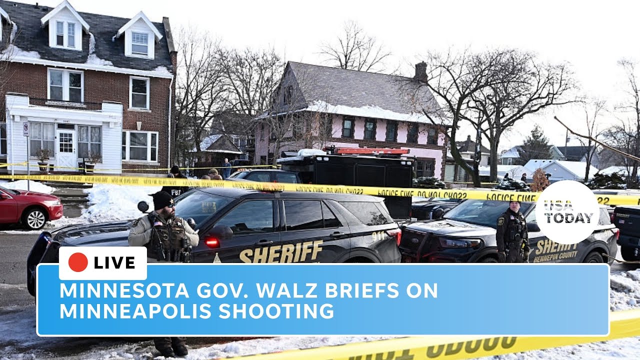 Minneapolis ICE shooting update by Minnesota Gov. Tim Walz
