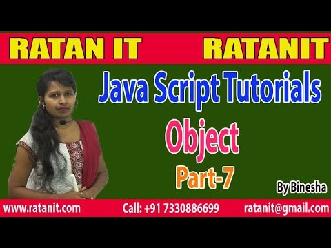 Javascript Tutorial Object Part 7 By Binesha