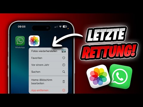 DAMIT gelöschte iPhone Fotos und WhatsApp Chats wiederherstellen ♻️📲