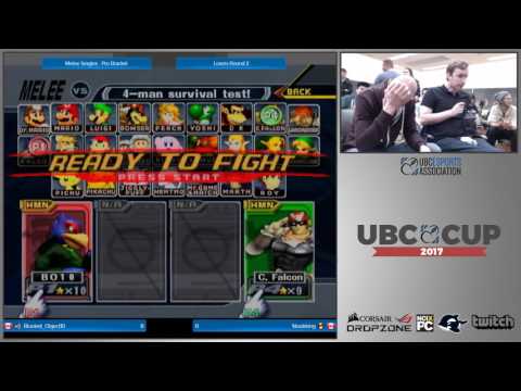Blunted_OBject10 vs Noobking - Melee LR2 - UBC Cup 2017