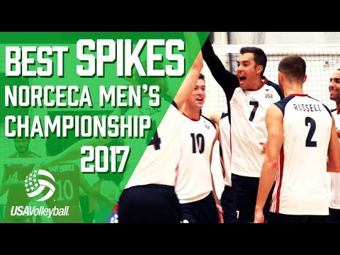 Best Spikes from NORCECA Men's Championship 2017 | USA Volleyball