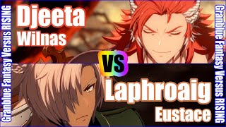 [GBVSR] (4K) Granblue Fantasy Versus Rising Rank match  Djeeta (Wilnas) vs Laphroaig (Eustace)
