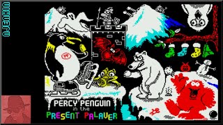 Percy Penguin in the Present Palaver : Homebrew from 2017 - on the ZX Spectrum 128K !! & Commentary