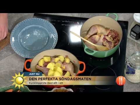 Laga Jessicas söndagsmat - snabbt och enkelt! - Nyhetsmorgon (TV4)