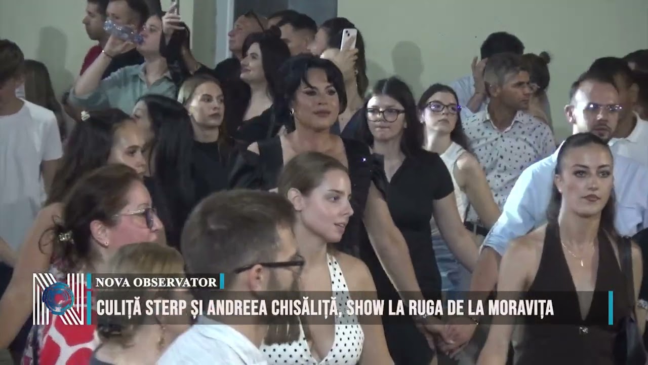 Culiță Sterp și Andreea Chisăliță, show la Ruga de la Moravița