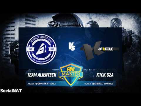 CSGO - Team Alientech vs K1ck.G2A SN Master Jornada 4
