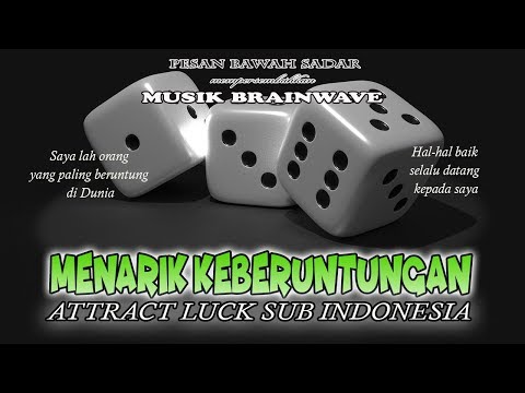 🎧 MENARIK KEBERUNTUNGAN ★ Subliminal Attract Luck Indonesia