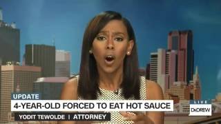 HLN: Yodit Tewolde on Teacher Punishing Child with Hot Sauce 7/5/16