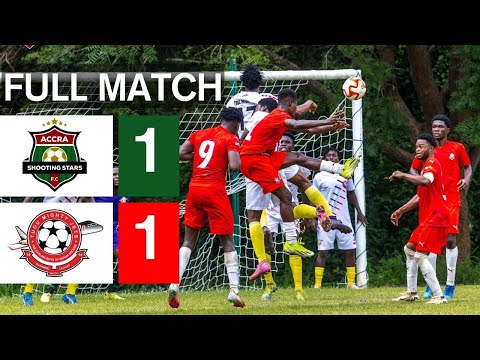 ACCRA Shooting Stars FC vs Tudu Mighty Jets - Full Match