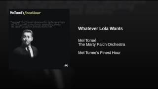 Whatever Lola Wants