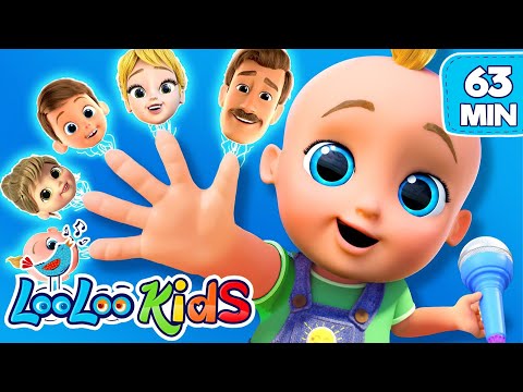 The Finger Family - S4EP72 Dance Along Super Mix - LooLoo Kids Songs for Kids