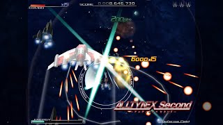 ALLTYNEX Second(Ver 1.03) 難易度HARDを撃ち返しモードONでノーコンティニュークリア