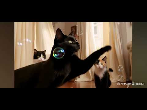 Curious cats explore a sunlit living room 