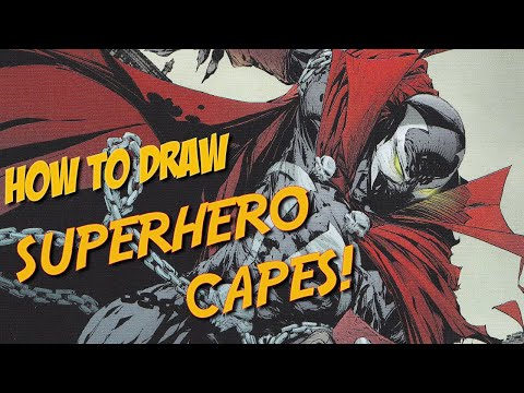 How To Draw Superhero Capes