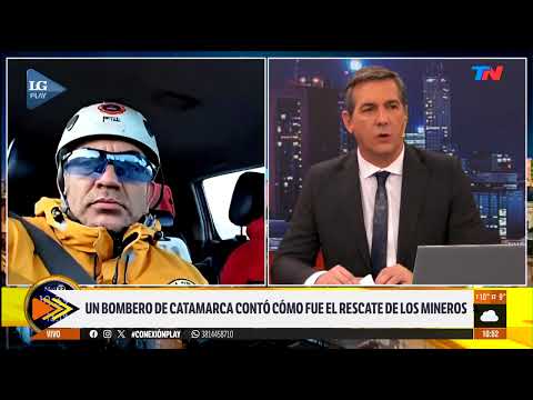 Así rescataron a los cuatro mineros varados en la Puna de Catamarca