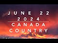 Billboard Top 60 Canada Country Chart June 22 2024