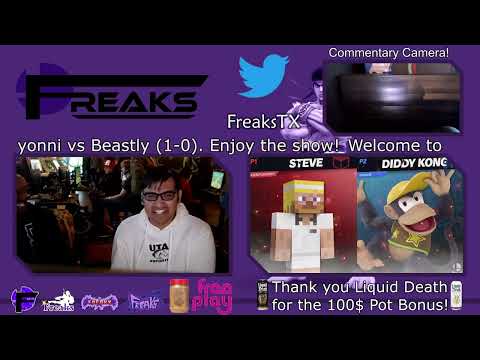 Freaks Richardson 176 Singles WSF - yonni (Steve) vs Beastly (Diddy Kong) - SSBU