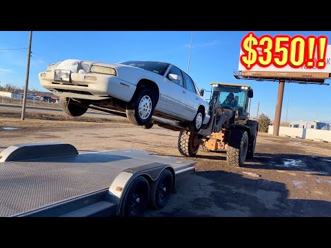 I won a 2 Owner Buick Regal From IAA for $350!! Run and Drive??