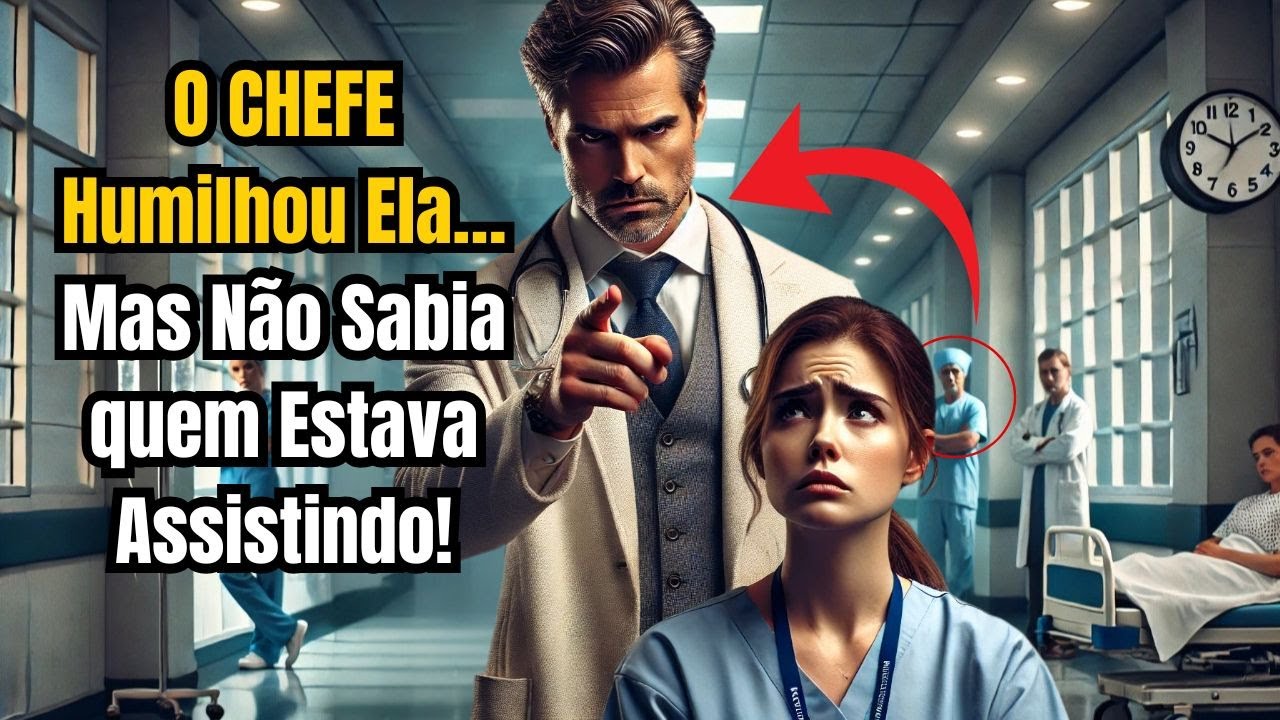 Milionário finge ser enfermeiro e vê chefe humilhar funcionária – no dia seguinte, a verdade choca!