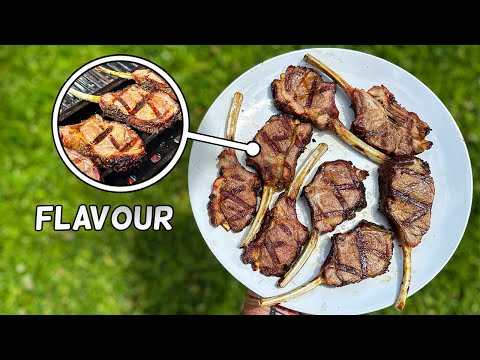 Lamb Rack by Schueys BBQ