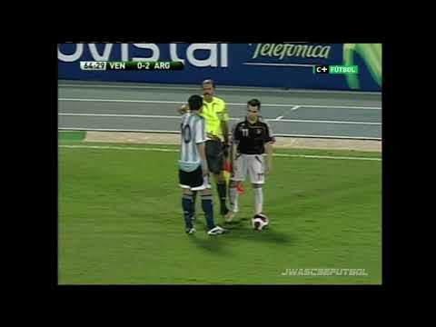 2007.10.16 Venezuela 0 - Argentina 2 (Partido Completo 60fps - Clasificatorias Sudáfrica 2010)