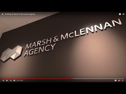 Working at Marsh & McLennan Agency