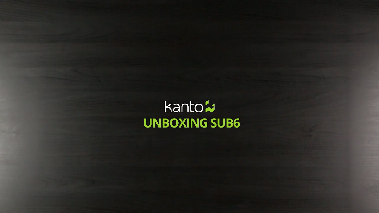 video Loa subwoofer Kanto SUB6 chính hãng 0
