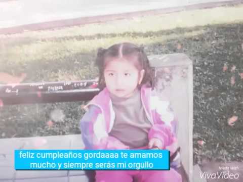 Feliz cumpleaños Maria Cristina