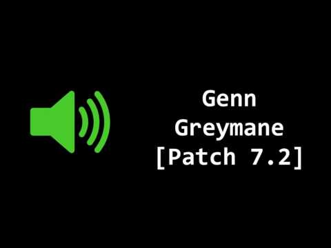🔊 WoW PTR - Genn Greymane Character Sound Clips (Patch 7.2)